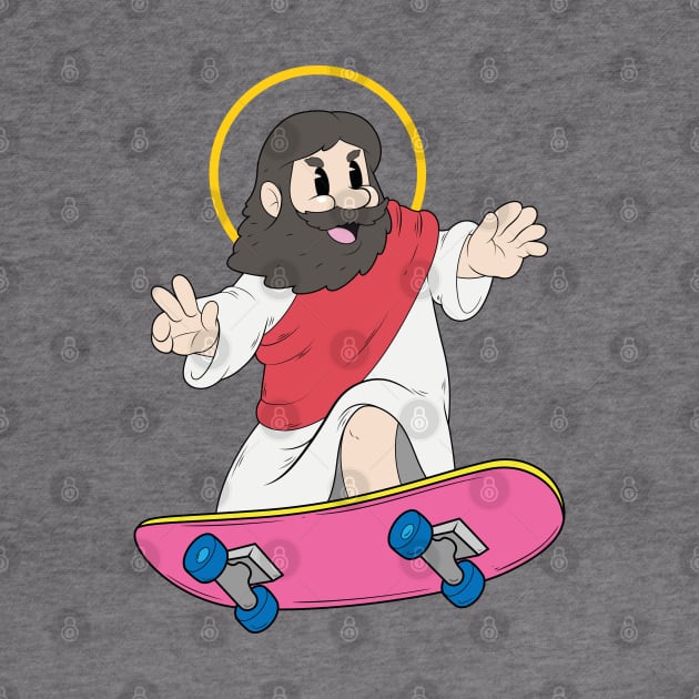 Jesus Skate: Lord of the Board by GoshWow 